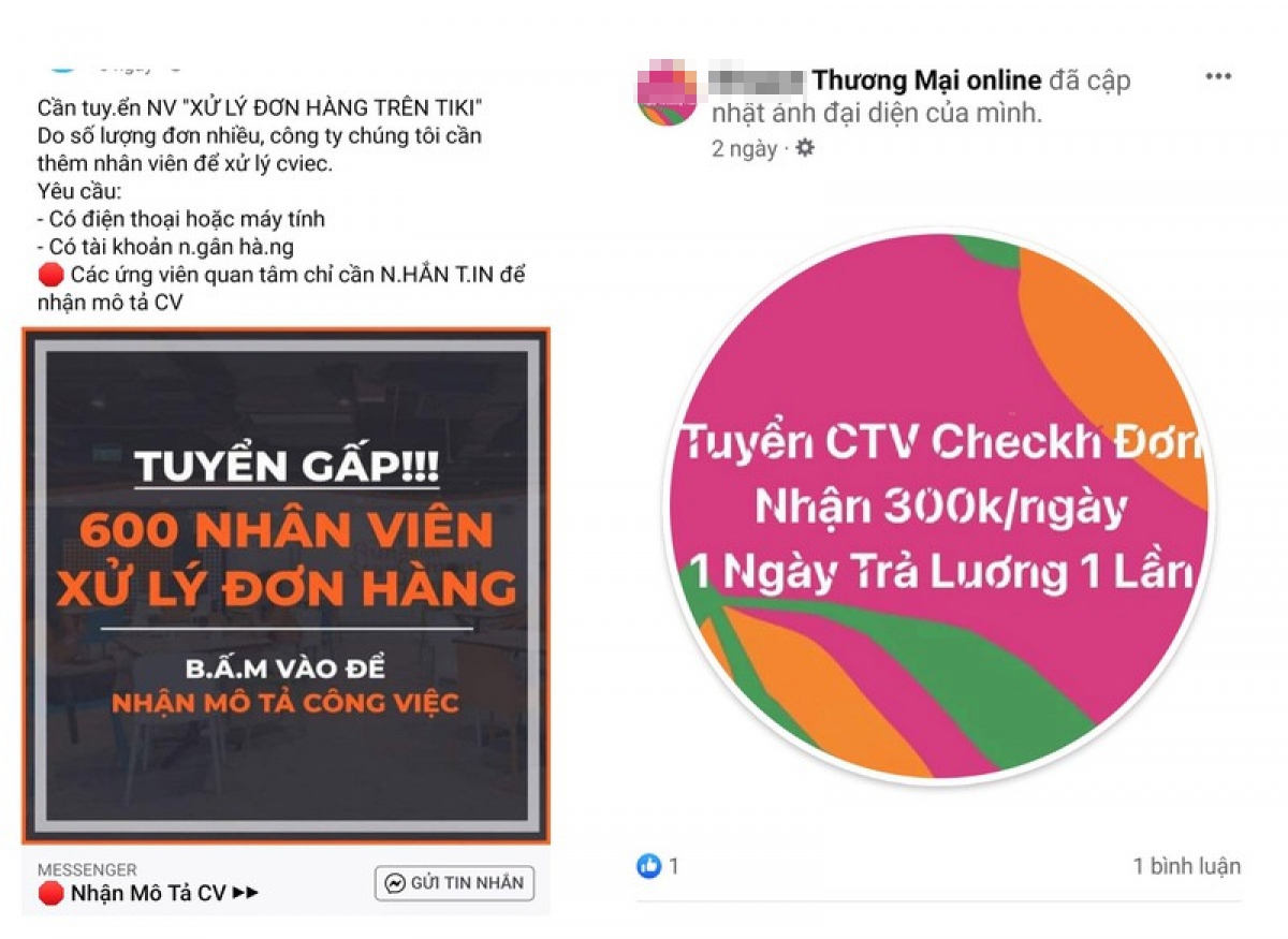 Người thất nghiệp và cạm bẫy “cộng tác viên online”